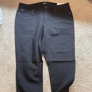 Loft Black Curvy Skinny Jeans - Size 12